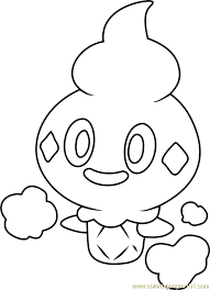 Coloring pokemon pictures will be enjoyable for your child. Vanillite Pokemon Coloring Page For Kids Free Pokemon Printable Coloring Pages Online For Kids Coloringpages101 Com Coloring Pages For Kids