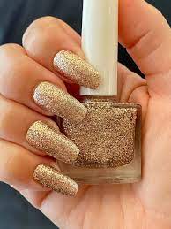 NEW GoldSilver Glitter Nail Polish, Sparkle Nail Polish : IMPRESS - Etsy  Nederland