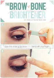 Which is the best brow bone highlighter to use? This White Eyebrow Highlighter Trick Makes Your Eyes Look Bigger How To Highlight Brows