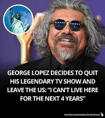 George Lopez Decides to Quit His Legendary TV Show and Leave the US Read  the full story in the comments 👇🏻  https://helixzy.com/george-lopez-decides-to-quit-his-legendary-tv-show-and-leave-the-us-read-the-full-story-in-the-comments/ 