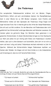 Sachtexte zum ausdrucken klasse 6. Lerntheke Zur Vorbereitung Auf Die Klassenarbeit Zum Thema Tierische Sachtexte Pdf Kostenfreier Download