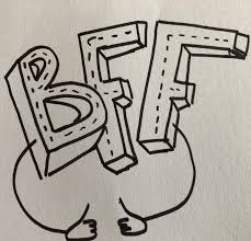 Dessin bff facile a imprimer. Dessin Bff