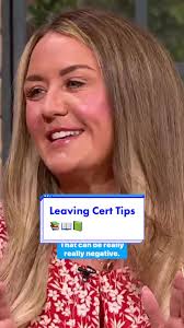 Psychologist Dr Tara Logan Buckley gives her top tips for surviving the  exam season 📝📕📗📖📚 #irishtiktok #dublintiktok #leavingcert #juniourcert  #examseason #irishexams #leavingcerttips