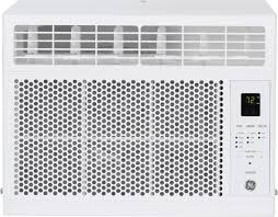 Midea maw05m1bwt window air conditioner 5000 btu with mechanical controls, 7 temperature, 2 cooling and fan settings, white. Ge 250 Sq Ft 6 000 Btu Window Air Conditioner White Ahp06lz Best Buy