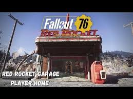 The Fallout 4 Red Rocket Garage Player Home Recreated In Fallout 76 Youtube Fallout Recreation Players