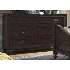The vintage metal bedroom collection by liberty furniture features classic vintage styling with an industrial feel. 816 Br31 Liberty Furniture Catawba Hills Bedroom 6 Drawer Dresser