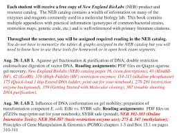 Welcome Bio510 Recombinant Dna Techniques Lab Ppt Download