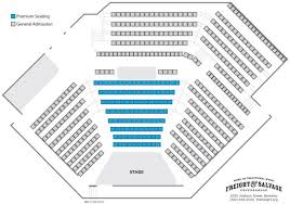 Premium Seating Chart Freight Salvage