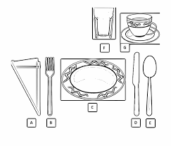 Introduce or unify a color, pattern or texture to the table a very casual runner in a charcoal black cotton chambray was used on my table. This Free Icons Png Design Of Basic Table Setting Simple Table Setting Clipart Transparent Png Download 2100696 Vippng