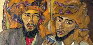 Lot 294 Irma Stern, Two Arabs(detail) Lot 251 Jacob Hendrik Pierneef, Karoo  (detail) Lot 294 Irma Stern, Two Arabs(detail) Lot 2