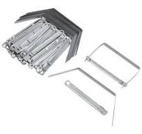 Tin Plated 80mm Metal File Paper Fastener for Office Binding ...