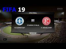 До конца года остаётся 222 дня. Fifa 19 Dfb Pokal Sv Darmstadt Vs F Dusseldorf Stadion 23 Maja Youtube
