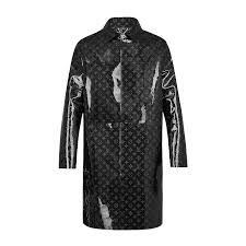 Ready To Wear Leather Monogram Glaze Raincoat Louis Vuitton Clothes How To Wear Mens Shirt Dress