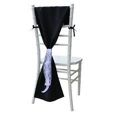 Chiavari Chair Hoods Black Chair Drapes Chair Backs Wedding Chair Covers Table Decor Wedding Decorati Black Chair Covers Black Napkins Linen Chair Covers