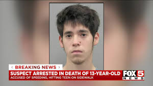 Man arrested, accused of reckless driving in Henderson crash that killed  13-year-old