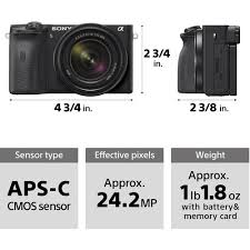 To determine the best mirrorless camera on the market today, we started by eliminating models with less than 16mp. Sony Alpha A6600 Mirrorless Digital Camera Body Only Free 64gb Sd Card Sony Malaysia Mirrorless Cameras Shashinki