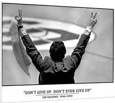 Famous cartoons quotes famous rainbow quotes famous michael jordan quotes best jimmy v quotes. Canvas Wall Art Jim Valvano Don T Ever Give Up Print Nc State Wolfpack Dont Ever Give Up Nc State Nc State Wolfpack