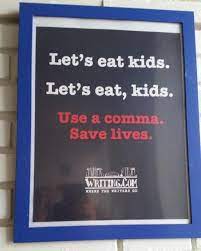 Comma Denial A Single Instance Of Which Can Drastically Alter The Meaning Of A Sentence Fun Quotes Funny School Quotes Funny Grammar Jokes