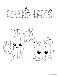 Make up a story, create a cactus song; Free Printable Cactus Coloring Pages For Kids Mombrite