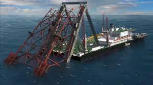 Imo 9593505 | sharing all news about the world's largest vessel. Pioneering Spirit Youtube