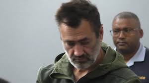 George Herald was allowed to film the court proceedings when the two murder  accused in the Mark Lifman case appeared in the George Magistrates court  this morning. Journalist Kristy Kolberg was there. #