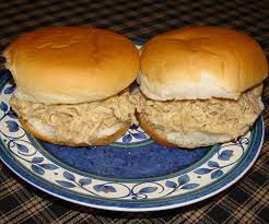 A personal take on a recipe from the slow cooker bible and based on recipes typical of north carolina styled bbq. Fast And Easy Shredded Chicken Sandwiches Shredded Chicken Sandwiches Easy Shredded Chicken Shredded Turkey Sandwiches