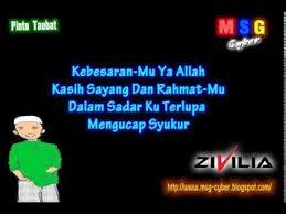 Maybe you would like to learn more about one of these? Zivilia Pintu Taubat Religi 2011 Lirik Lagu Youtube