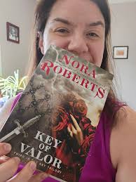 Let's have some fun! Simon says……take a selfie holding one of your favorite  Nora Roberts books, share in the comments, and let us know where you're  from! And go! #noraroberts #selfie #favoritebooks #