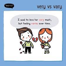 Vary And Very Are Homophones