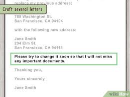 If you're writing a letter for change of address of your business, you'll want a more formal closing, such as sincerely. however, if you have a mix of personal and business contacts, you may want to go with something less formal, such as thanks. part 2 How To Write A Letter For Change Of Address Wikihow