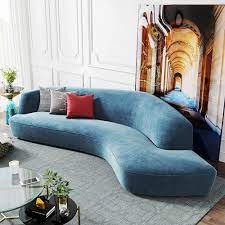 82 7 In 2021 Curved Sofa Curved Sofa Living Room Comfortable Modern Sofa