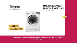 Masini de spalat si uscatoare de rufe. ReclamÄ Altex Masina De Spalat Whirpool Aprilie 2015 Youtube