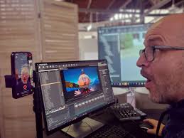 The Jolliest Elf': Animating Fun Time in Real-Time