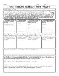 In 1908, godfrey hardy and wilhelm weinberg independently discovered the laws that govern such populations. 31 The Hardy Weinberg Equation Worksheet Answers Free Worksheet Spreadsheet