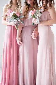 Blush Dusty Pink Ombre Bridesmaid Dress Party By Love Tanya Bridesmaid Dresses Boho Blush Pink Bridesmaid Dresses Dusty Pink Bridesmaid Dresses