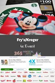 In every android play store comes with pre_installed to install application in one click. Fry S Kroger 4x Event 365 Magical Days Of Travel Gift Card Mall Restaurant Gift Cards Prepaid Gift Cards