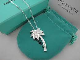 Palm Tree Pendant Tiffany Necklace Palm Tree Necklace