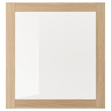Sindvik Vitrinentur Eicheneff Wlas Klarglas Ikea Osterreich In 2020 Glass Door Ikea Living Storage