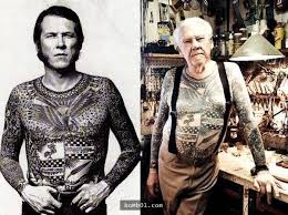 人老了身上的刺青會不會跟著變老 看完這24張刺青人士年老後所拍的照片就知道答案 love tattoos tattoos and piercings i tattoo