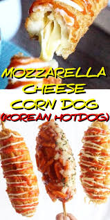 Mozzarella Cheese Corn Dog Korean Hotdog Allaboutfoodish Com Cheese Corn Dog Recipe Corn Dogs Korean Hot Dog Recipe