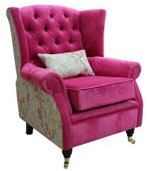 He sits, rather primly, next to greg on the sofa. Sherlock Buttoned Chair Fireside High Back Armchair Danza Pink Renaissance Duckegg