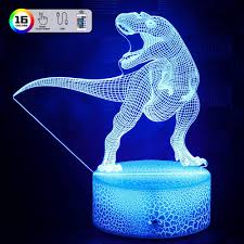 Vorlage dina4 trex dino kuchen. Trex 3d Lampe Geschenk Mit 16 Farbwechsel Und Fernbedienung Fur Jungen Ab 3 4 5 6 Jahre Dinosaurier 3d Nachtlicht Lampe Beleuchtung Leuchten Fur Kinder Suenaacampo Com