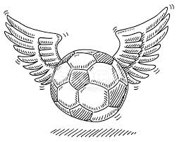 103,985 likes · 2,149 talking about this. Fliegender Fussball Flugel Zeichnen Stock Vektorgrafik Freeimages Com