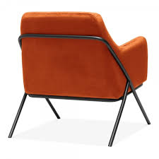 Available in different shapes and materials, find the perfect one for your home. Burnt Orange Bailey Armchair Fabric Upholstered Modern Furniture