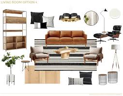 A Rustic Modern Living Room Emily Henderson Modern Rustic Living Room Living Room Interior Masculine Living Rooms