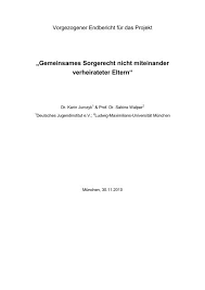 Gemeinsames Sorgerecht Nicht Miteinander Bundesministerium