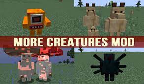 The weaponscraft mod adds unique weapons to the game, as well as new mobs, ore,. More Creatures Mod 1 12 2 New Monstrous Mobs 9minecraft Net