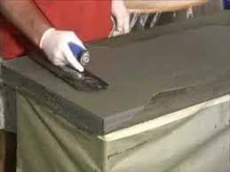Buy the laminate itself in sheets longer and wider than your substrate. Countertops Overlay Or Resurfacing Do It Yourself Concrete Diy Concrete Counter Concrete Countertops
