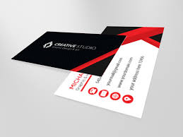 You can make an original design for your business card, or get one of the templates that we will be showing you in this article. Corporate Modern Business Card On Behance