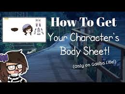 Tutorial No 1 How To Get Your Character S Body Sheet Gacha Life Youtube Gacha body base sticker by alexandra. tutorial no 1 how to get your character s body sheet gacha life